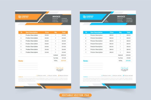 Download Payment Receipt and Bill Template Vector - Template Collection