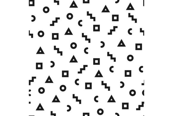 Download Memphis Pattern. Seamless Modern Geometr - Memphis Collection