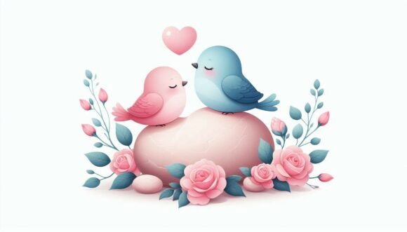 Download Bluebirds Pebble Love - Blue Collection