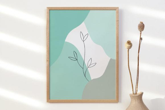 Download Printable Blue Abstract Wall Art - Blue Collection