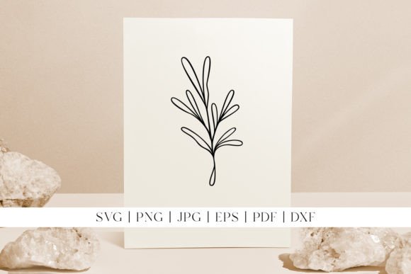 Download Laurel Leaf Line Art | Cute Botanicals - Leaf Collection
