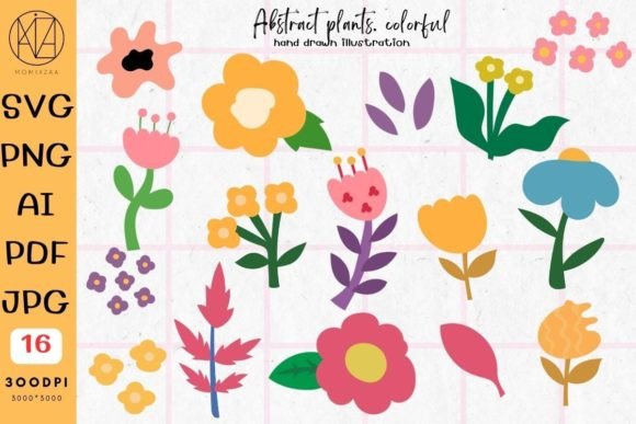 Download Abstract Leaf Flower Branch Spring SVG - Leaf Collection