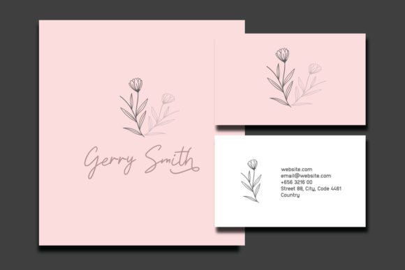 Download Floral Logo &amp; Business Card Templates - Template Collection