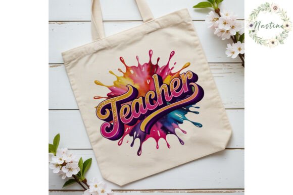 Download Teacher Glitter Splash Sublimation PNG - Premium Resources